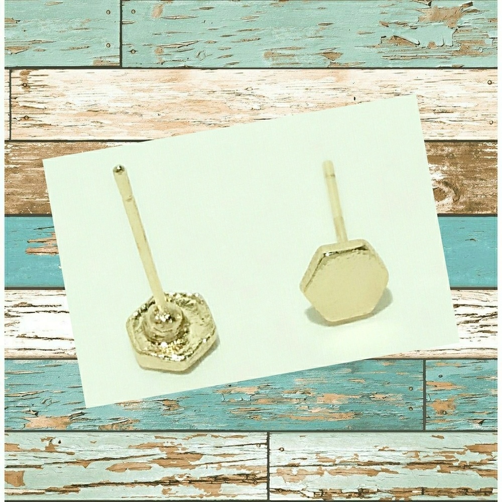 Hexagon Studs